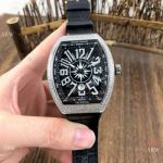 Best Copy Franck Muller Geneve Vanguard v45 Black Dial Diamond Watch_th.jpg